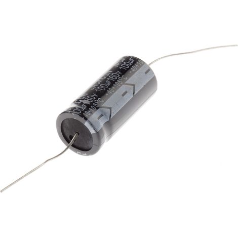 Condensateur RS PRO 100µF, 160V c.c.