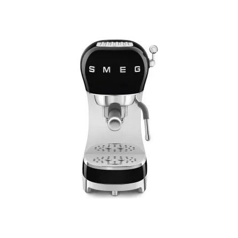 Smeg – Machine à expresso 15 bars noir – Compatible café moulu et dosettes – Système de chauffe Thermoblock – Longueur de café réglable (1/3)