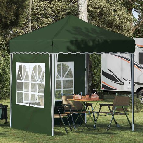 Pop-up Partyzelt Grün 195 x 195 x 245 cm Oxford-Stoff