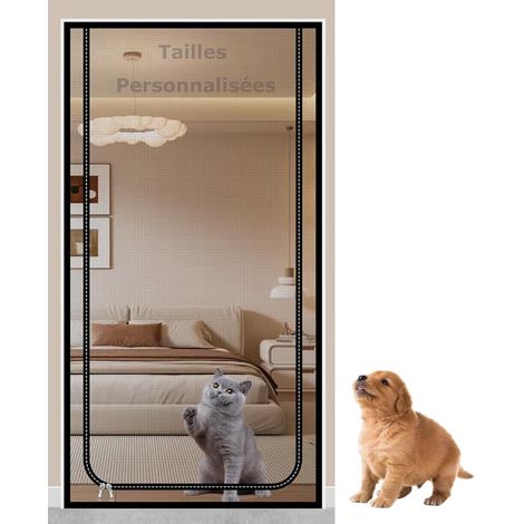 Personnalisable Protection Fenetre Chat Anti Mouches pour Porte (1/5)