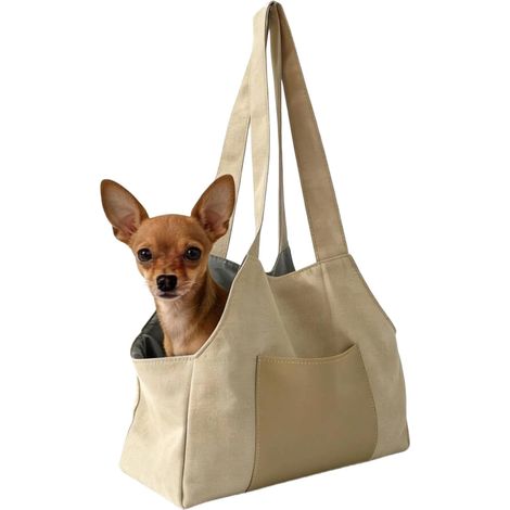 À bandoulière Pratique pour Animaux de Compagnie, pour activités de Plein air, avec Doublure en Polyester Doux et Panneaux de Circulation d ' air, pour Le Camping (1/5)