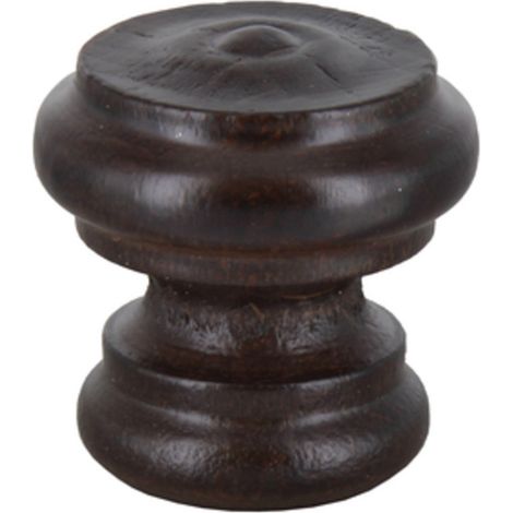 POMOLO IN LEGNO NOCE 102C D 30 MM Q.TA 25