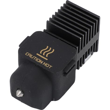 Kit Hotend Imprimante 3D Buse Acier Inoxydable Amovible Tête d'Extrusion Bloc Chauffant pour A1 A1 Mini 0.4mm (1/5)