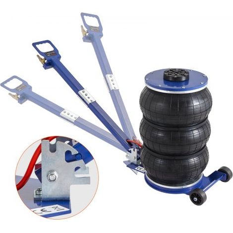 Cric Pneumatique 5 tonnes Plage 140-470 mm Cric de Levage (1/5)