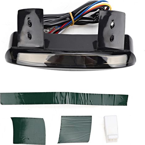 Feu arrière de moto avec clignotant, feu stop et feu de signalisation, compatible avec XL 1200N Nightster 2007-2011