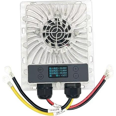 600-W-MPPT-Solarladeregler mit Abwärtswandler, 10–30 V/17–85 V Ausgang, intelligenter Solar-Temperaturregler (1/5)