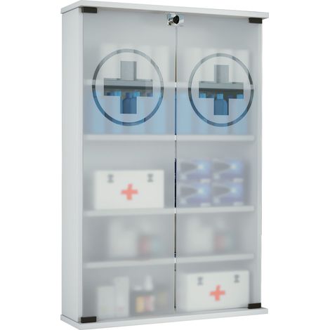 Armadio medico a parete Janula 91x60x17 - VCM
