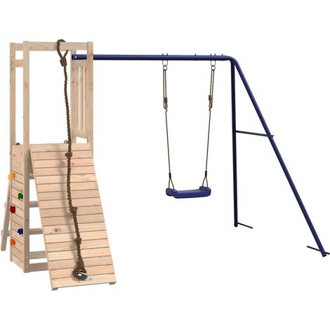 Parque infantil de exterior madera maciza de pino vidaXL (1/5)