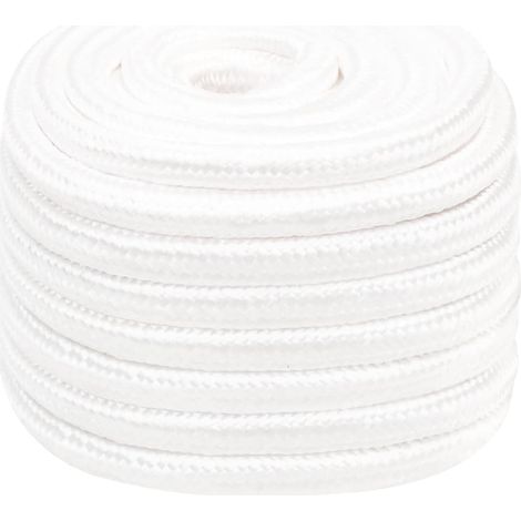 Corde de bateau, Corde de Chanvre, pour la Décoration, le Bricolage, le Jardinage Blanc complet 20 mm 100 m Polypropylène OIB1379E (1/5)