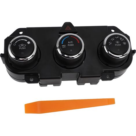 Panneau de commande chauffage Ortviai P68105021 pour Dodge Ram 1500/2500/3500 2013-2018 avec molettes et dégivrage (1/5)