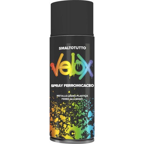 Velox Spray Ferro Micaceo Grigio Antr.Ml.400 - 6 Pz
