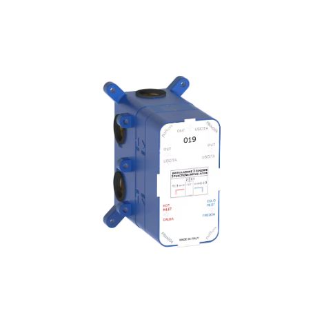 Corps encastrable Paffoni PBOX004  Bleu (1/2)