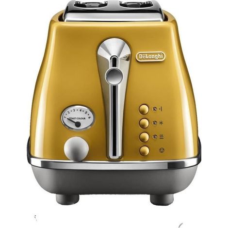 Delonghi ICONA CAPITALS tostapane giallo 900W (1/5)
