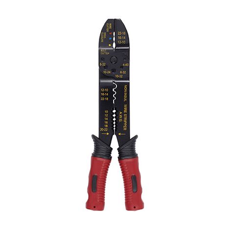 Alicate pelacables terminales 230mm krt615101 kreator (1/2)