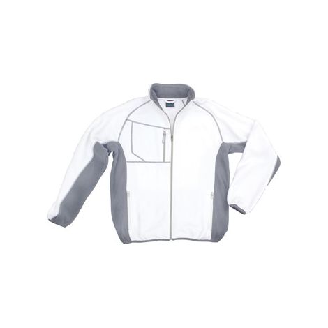 Chaqueta Campo, Talla 2XL, blanco/gris