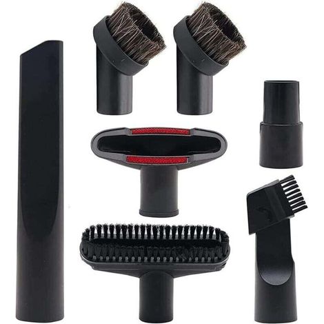 Ensemble Buses Aspirateur 32-35 mm Universel Accessoires Meubles Rembourrés Matelas Crevasses (1/4)
