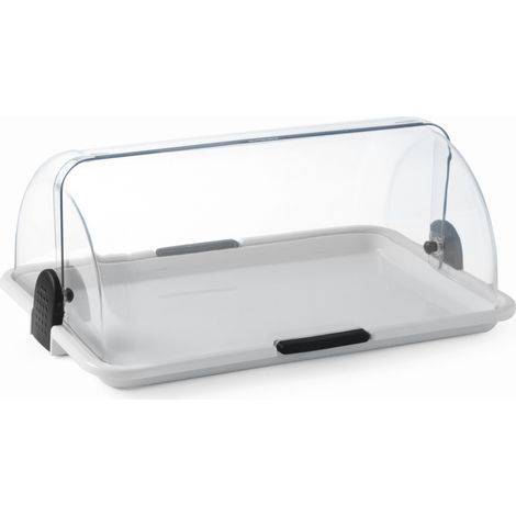 Vitrina individual para alimentos con tapa enrollable - Hendi 871706