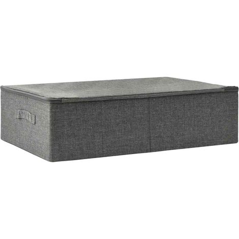 Maison Exclusive - Scatola Portaoggetti in Tessuto 70x40x18 cm Antracite (1/5)