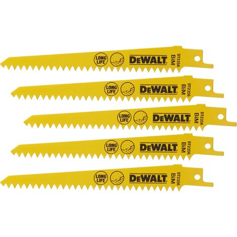 Kobalt-Säbelsägeblätter für spezielle Einsatzzwecke  DeWalt DT2356-QZ