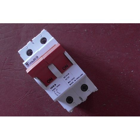 SW 2P 100A SCHNEIDER - SQUARE D , Switch , INTERRUPTEUR SECTIONNEUR DOM100SW