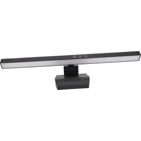Barre lumineuse pour écran d'ordinateur, intensité variable en continu, 3 réglages de température de couleur, source lumineuse asymétrique. (1/4)