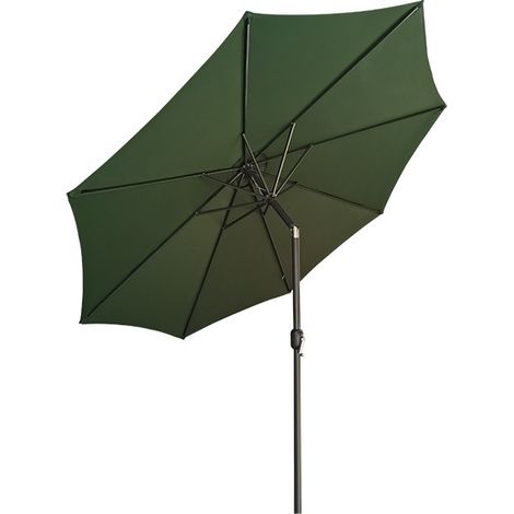 OMBRELLONE ALLUMINIO VERDE - 3M