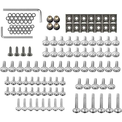 Kit De Boulons Pour Carénage Moto 137 Pièces Ensemble De Fixation (1/4)
