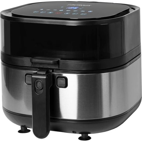 TrAdE Shop Traesio - Friggitrice Ad Aria 7,2lt 1800 Watt Forno Con Luce Integrata Display Lcd Con Tasti Touch - (1/3)