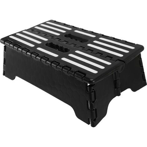 Tabouret plat pliant antidérapant de petite taille, robuste (1/5)