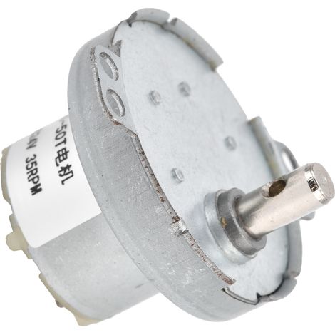 JS-50T Synchronmotor mit Mikrodrehzahlreduzierung, 24 V DC, 35 U/min, elektrischer Gleichstrom-Getriebemotor für Spielzeug (1/5)