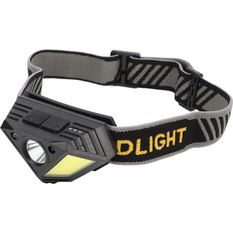 XPG COB-Stirnlampe – Hohe Lichtempfindlichkeit – Angeln / Camping / Klettern / Abenteuer – Heller Lichtstrahl