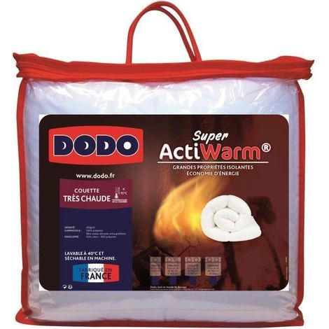 Dodo Super Actiwarm Bettdecke weiß 220 x 240 cm