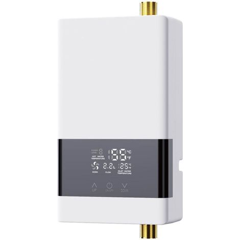 Mini electronic instant water heater 220V 6KW with instant water heater for bathroom, kitchen (1/4)