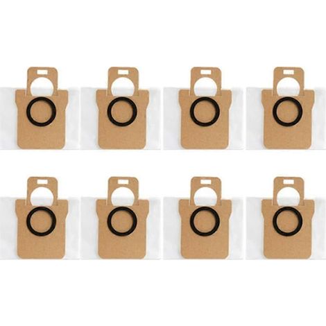 8er-Pack Staubbeutel für die Saugroboter X10+, Omni 1S, B101CN / Bot S10 S20 Pro, X10 L10 L10S Ultra. – AquaForge (1/5)