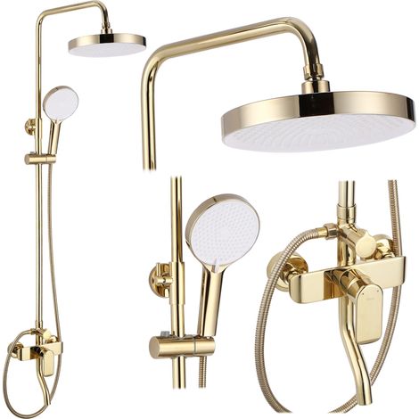 SET DOCCIA REA BLOOM GOLD
