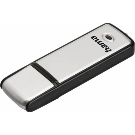 La memoria USB Fancy combina estilo y funcionalidad en un diseño compacto y elegante. Con un acabado en aluminio cepillado en colores negro y plata,
