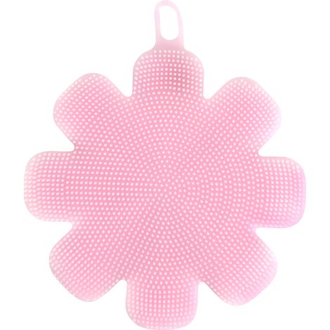 Brosse à vaisselle multifonction en silicone, résistante à la chaleur, pour bols, casseroles et poêles. (1/5)