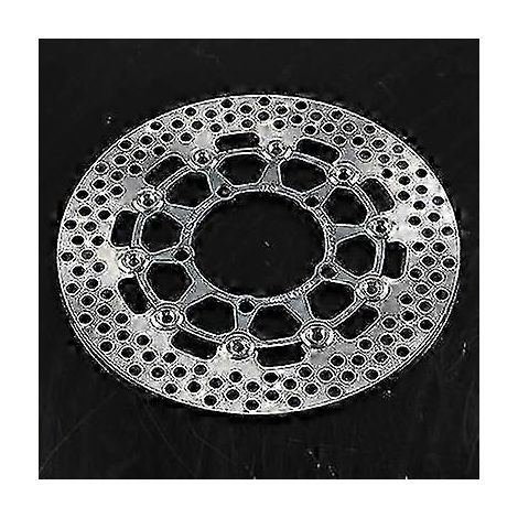 Disques de frein universels uniques 20057mm/22070mm/26060mm pour motos/scooters/motos sportives/vélos, disques de frein usinés CNC pour Yamaha, Honda, Suzuki, KTM (Style A 260 Titane) (1/5)