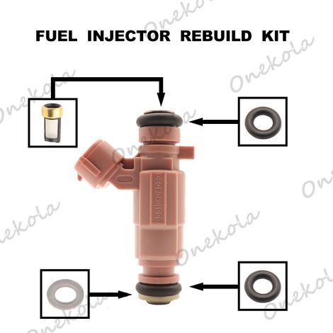 Le 35310-04090 convient au kit de réparation d'injecteur de carburant, à la bague d'étanchéité et au filtre pour Hyundai et Kia 1.0L. (1/2)