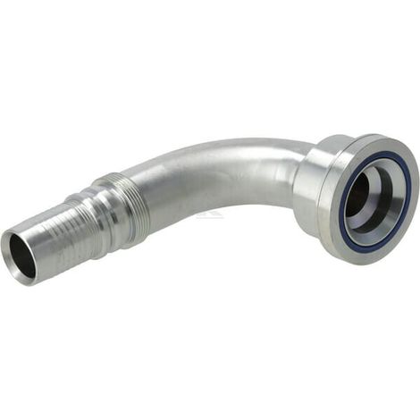 Raccordo 4SH-DN40 con flangia ø79,4 mm 90° ALFAGOMMA SFSH403290G2 (1/2)