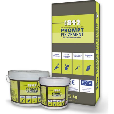 PROMPT FIX-ZEMENT (ROMANZEMENT - NATURSCHNELLZEMENT), 15 KG