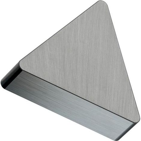 Drehwendeschneidplatte ISO TNGN 160408 T01020:TC100 Tiefe 3,8mm Schwarzgrau (1/2)