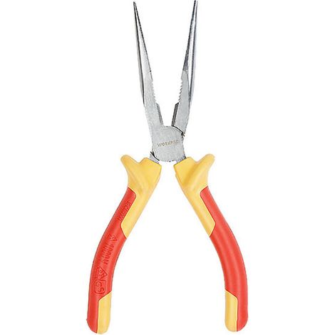 Pinza a becchi lunghi isolata VDE WORKPRO da 150 mm (1/5)