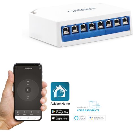 Módulo de control de persianas con cable HomeShutter - Avidsen - 127046