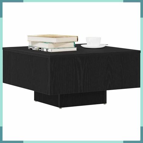 Table basse - 862626 - Chêne noir - 60 x 60 cm - Hauteur 31,5 cm (1/5)