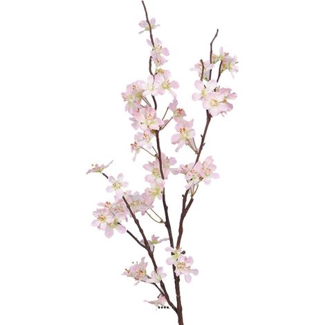 Branche de Pommier artificiel Rose tendre H 84 cm Top