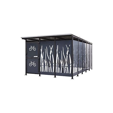 Mottez  Tettoia per biciclette  a x L 2360 x 5600 mm  in