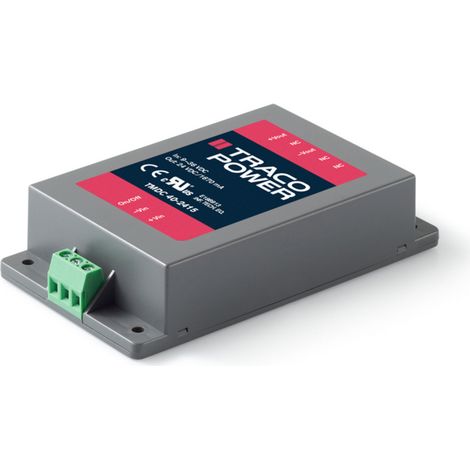 TracoPower TMDC 40-2415 DC/DC-Wandlermodul 24 V/DC 24 V/DC 1.67 A 40 W Anzahl Ausgänge: 1 x Inhalt 1
