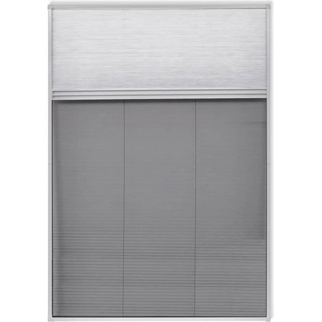 vidaXL Finestra per Insetti Finestra Plisse 160 x 80 cm in (1/5)