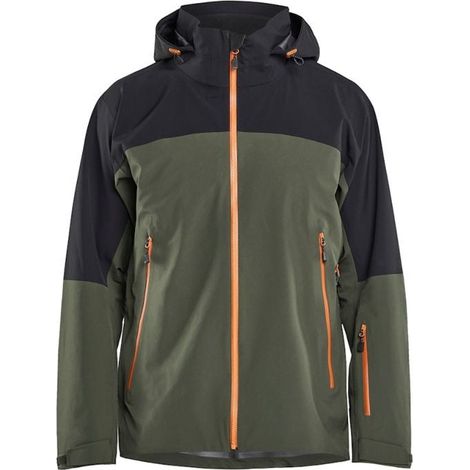 GIACCA HARDSHELL STRETCH BLAKLADER STRIKER Verde / Nero XS